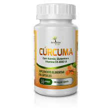CURCUMA - COM GLUTAMINA, VITAMINA C e D3 2000UI