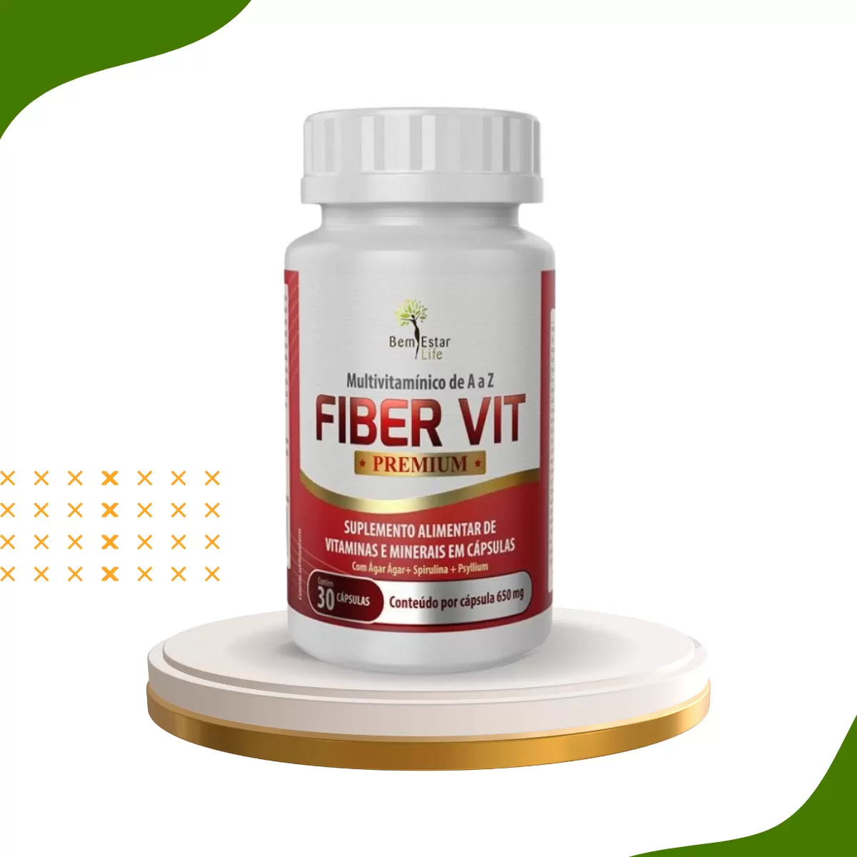 FIBER VIT - MULTIVITAMINICO - 30 CAPSULAS